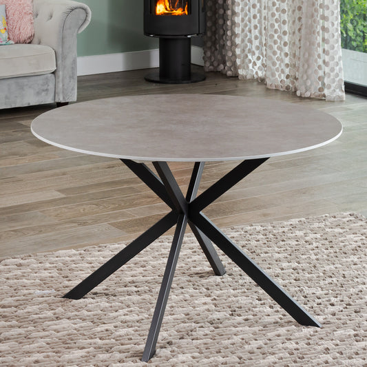 Viterbo 120cm Diameter Round Dining Table